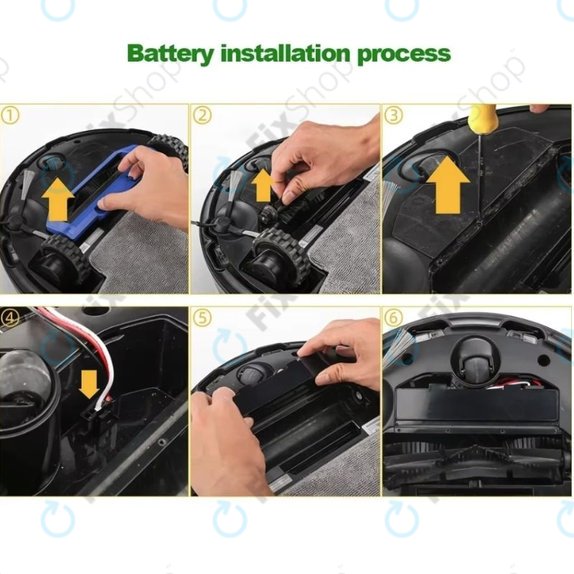 Μπαταρία για Xiaomi Mi Robot Vacuum Mop Pro (P), STYTJ02YM, 14.8V, 3400mAh