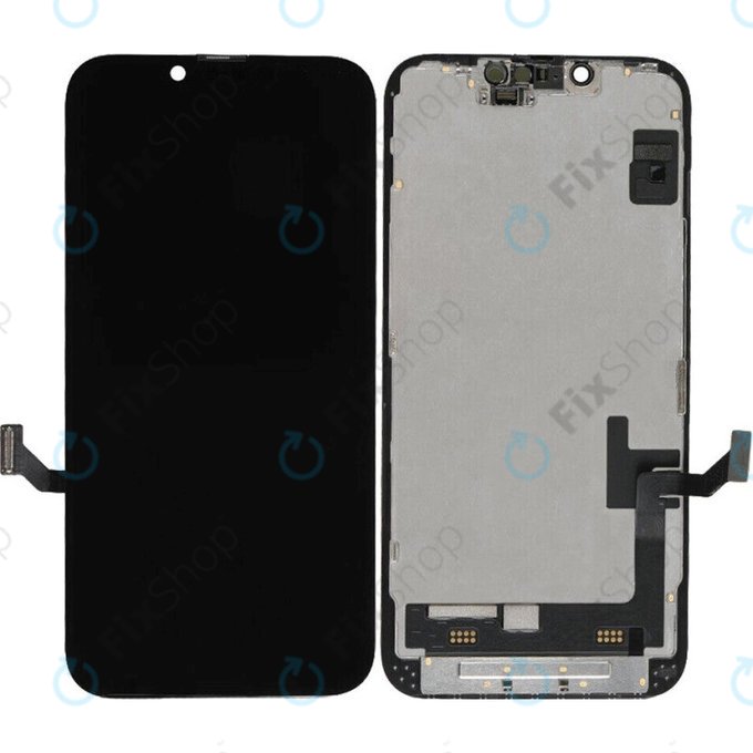 Οθόνη Soft OLED για iPhone 14 - Τζάμι αφής + Πλαίσιο, DIAGNOSTIC