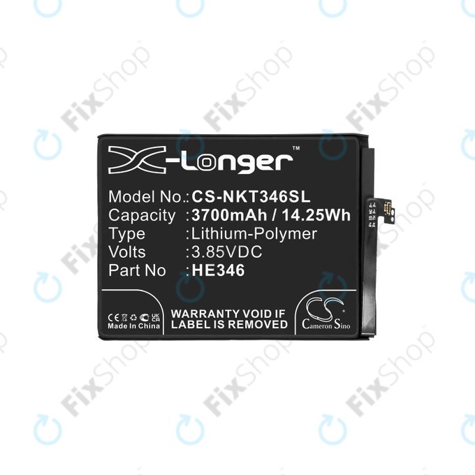Μπαταρία για Nokia 7 Plus, HE346, 3700mAh, HQ
