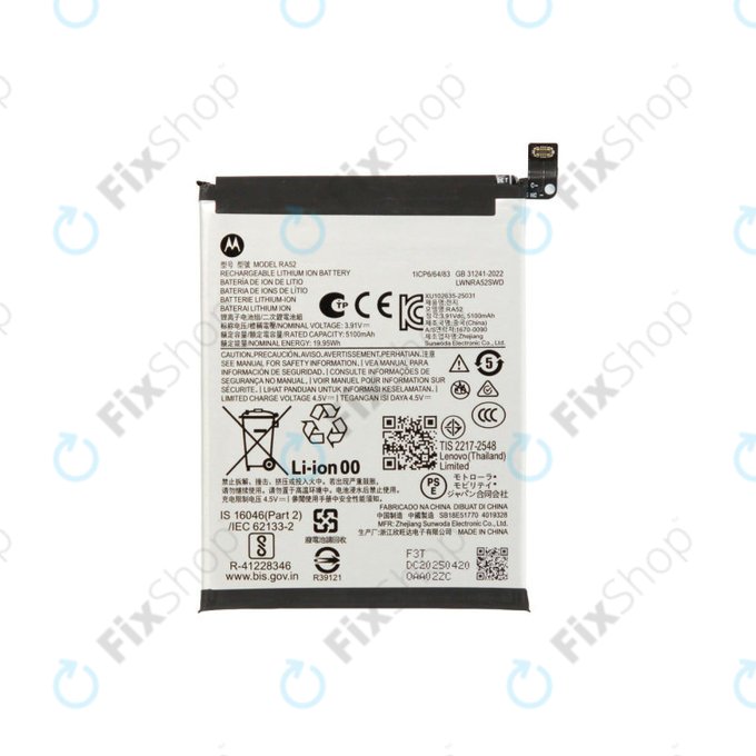 Μπαταρία για Motorola Moto G86 5G, RA52, Li-Ion, SB18E51770, Genuine Service Pack