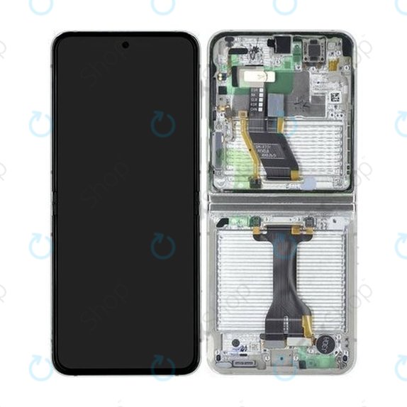 LCD Display Assembly για Samsung Z Flip 5 F731B | GH82-31827B | Cream | Service Pack