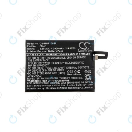 Μπαταρία για Xiaomi Pocophone F1, BM4E, 3900mAh, HQ