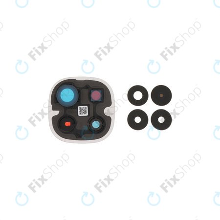 Γυαλί Φακού Πίσω Κάμερας με Πλαίσιο για Xiaomi Redmi Note 15 Pro 5G, Glacier Blue