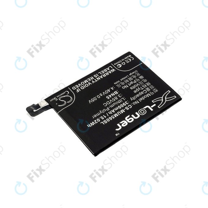 Μπαταρία για Xiaomi Redmi Note 5, Redmi Note 5 Pro, 3900mAh, Li-Pol, 3.85 V, BN45, HQ