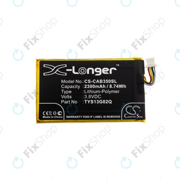 Μπαταρία για Caterpillar CAT B35, TYS13G02Q, 2300mAh, HQ