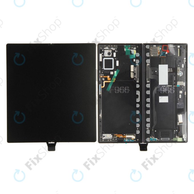 LCD Display Assembly για Samsung Z Fold 7 F966B, GH82-37548C, Jetblack, Genuine Service Pack