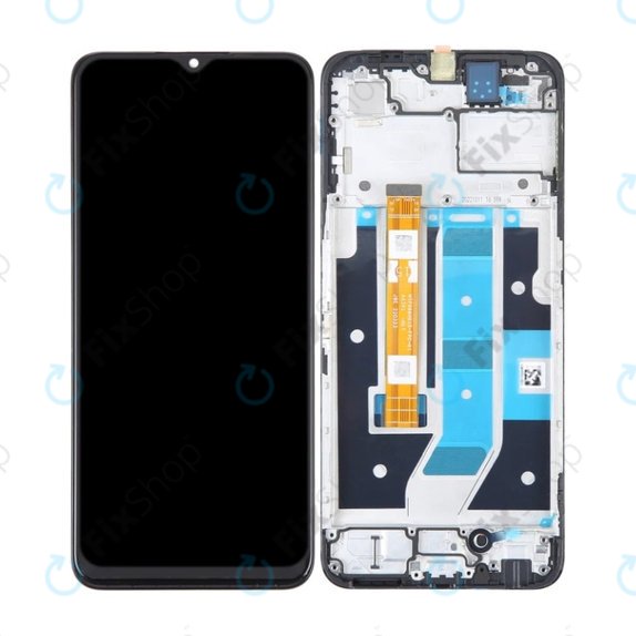 Συγκρότημα οθόνης για Oppo A78, Μαύρο, Black, Aftermarket