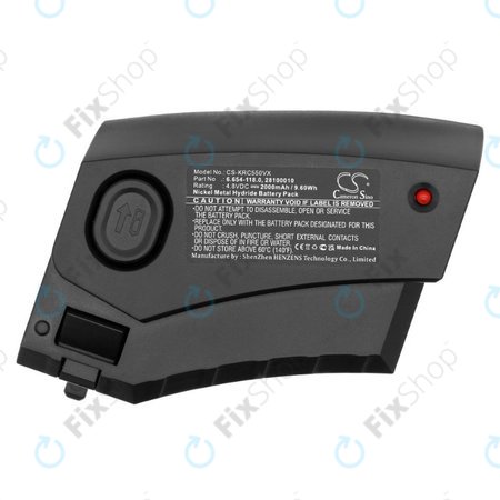 Μπαταρία για Kärcher KC55, 6.654-118.0, 28100010, 4.8V, 2000mAh, HQ