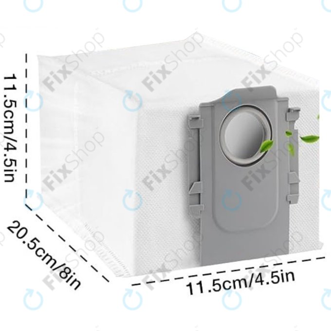 Σακούλα Σκόνης για Xiaomi Roborock Qrevo Curv | Qrevo Edge | S8 MaxV Ultra | S8 Max Ultra | Saros 10 | Saros 10R | QV-series