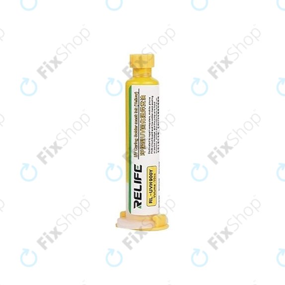 UV Curable Solder Mask Relife RL-UVH900Y - 10ml | Κίτρινο | Yellow