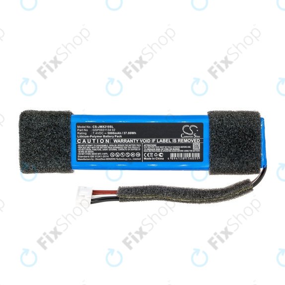 Μπαταρία για JBL Xtreme Splashproof, 5000mAh, Li-Pol, 7.4V, GSP0931134 02, HQ