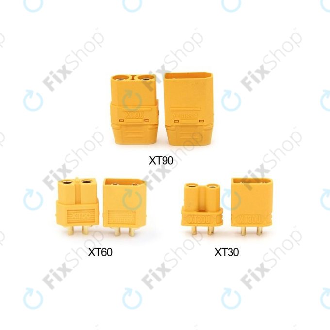 Σύνδεσμοι Μπαταρίας (XT30U + XT60 + XT90) για Amass