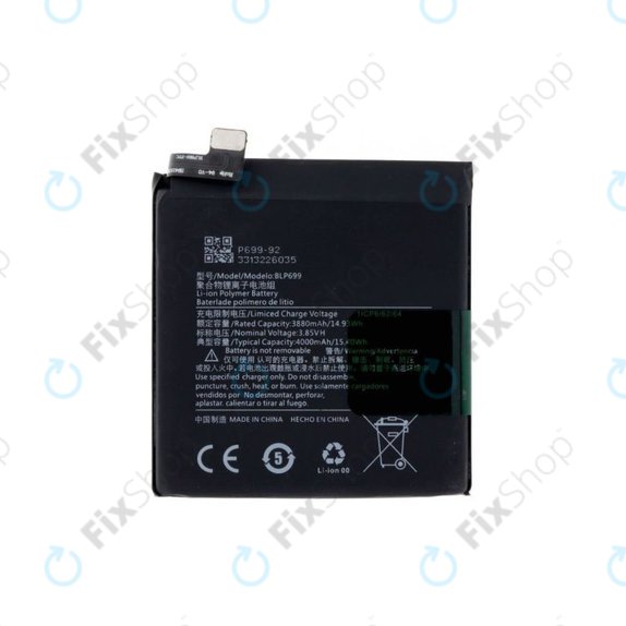 Μπαταρία για OnePlus 7 Pro, BLP699, 4000mAh