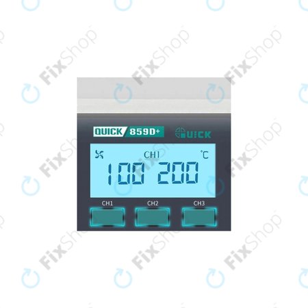 Σταθμός Κολλητηριού Θερμού Αέρα για Quick 859D+