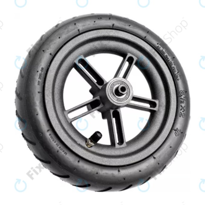 Σετ Πίσω Τροχού για Xiaomi Mi Electric Scooter 1S | 2 M365 | Essential | Μαύρο | Black | C002550001900 | C002550003500 | Genuine Service Pack