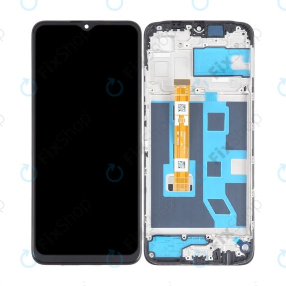 Συγκρότημα οθόνης για Oppo A17, Midnight Black, Aftermarket