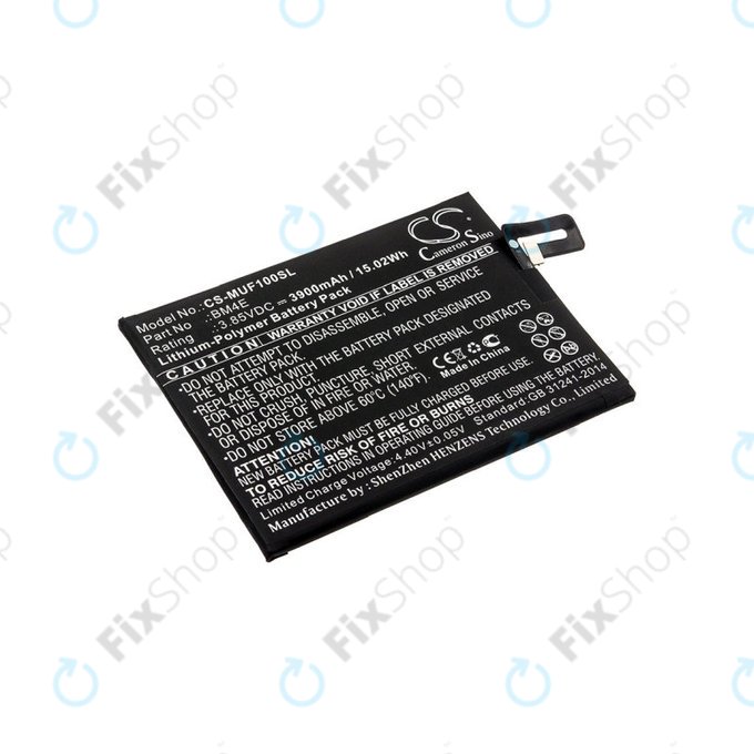 Μπαταρία για Pocophone M1805e10a, Pocophone Poco F1, 3900mAh, Li-Pol, 3.85 V, BM4E, HQ