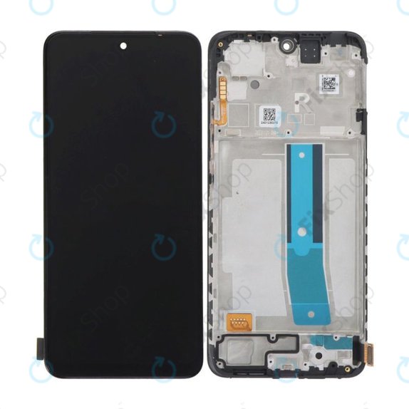 Συγκρότημα οθόνης για Xiaomi Redmi Note 12S, Onyx Black, Aftermarket