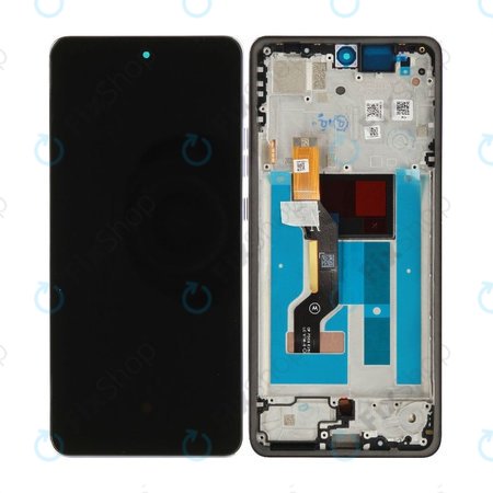 Οθόνη για Motorola Moto G86 5G, Αφής με πλαίσιο, Cosmic Sky, 5D68C30475, Genuine Service Pack