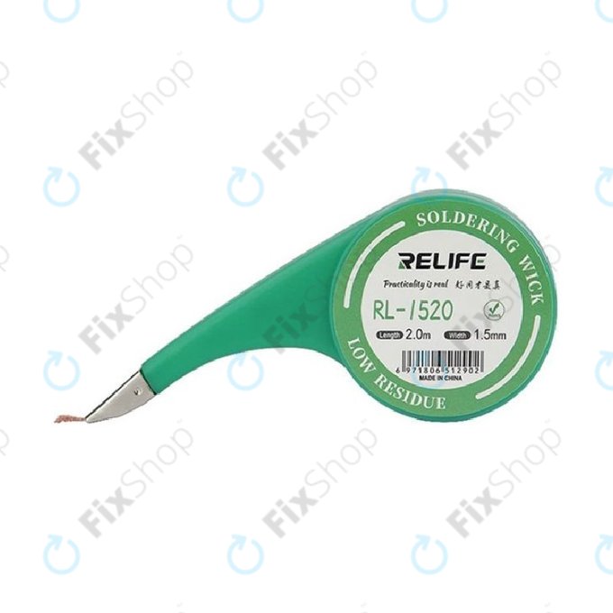 Ισχυρή Φιτίλι Αποκόλλησης (1.5 mm) για Relife RL-1520