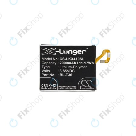 Μπαταρία για LG K10 (2018), K11, K11 Plus, K11 Prime, K30, Harmony 2, BL-T36, EAC63638201, 2900mAh, HQ