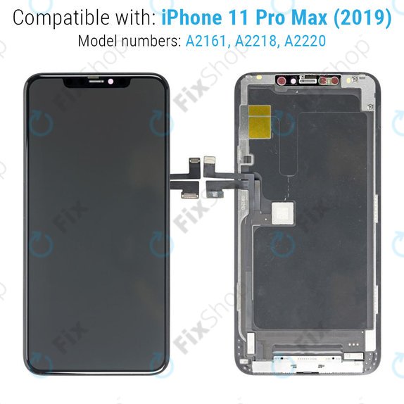 Οθόνη για iPhone 11 Pro Max, Αφής με πλαίσιο, Refurbished