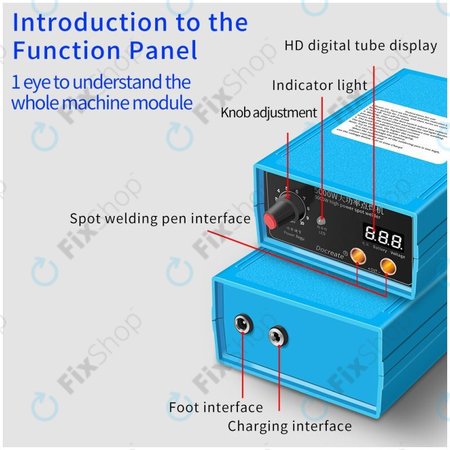 Κιτ Μίνι Μηχανής Συγκόλλησης Σημείου DIY (4000mAh) για Docreate HPSW 5000W