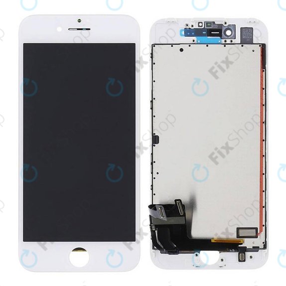 Οθόνη για iPhone 7, White, Αφής με πλαίσιο