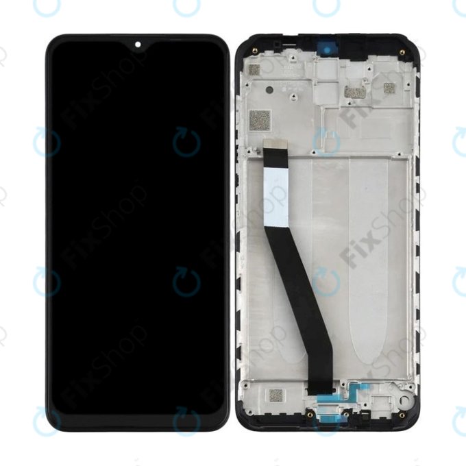 Συγκρότημα οθόνης για Xiaomi Redmi 9, Μαύρο, Black, Aftermarket