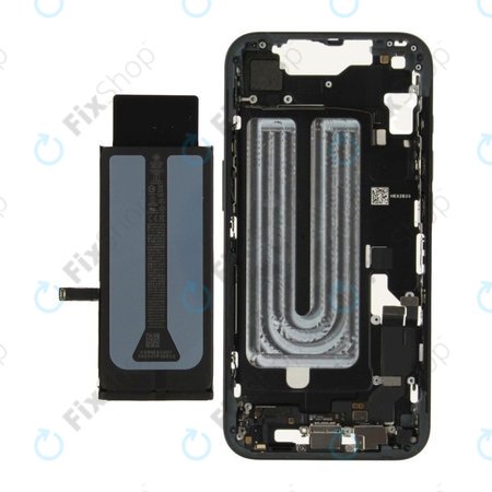 Μεσαίο πλαίσιο με μπαταρία για iPhone 16e | Black | ZD076-00697 | Genuine Apple