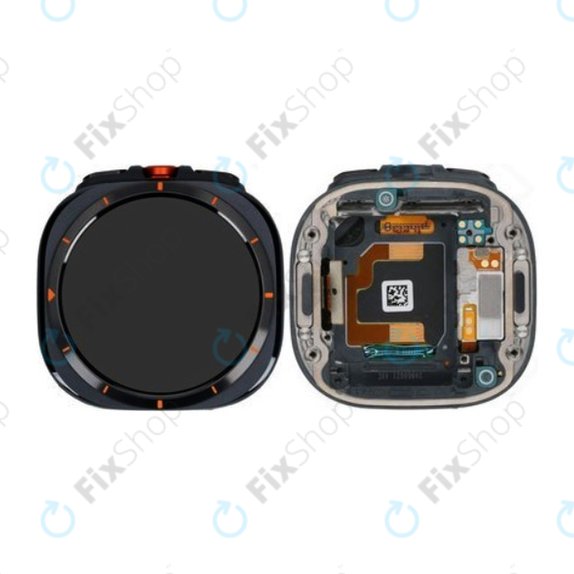 Συγκρότημα οθόνης για Samsung Watch Ultra (LTE), SM-L705U, GH82-35194A, Dark Grey, Service Pack