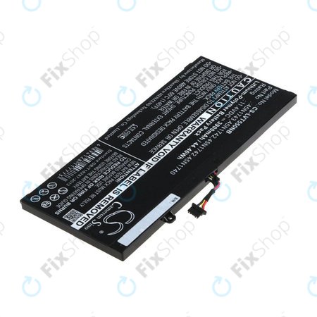 Μπαταρία για Lenovo ThinkPad T550, T560, W550, 3900mAh, Li-Pol, 11.4V, 45N1743, HQ