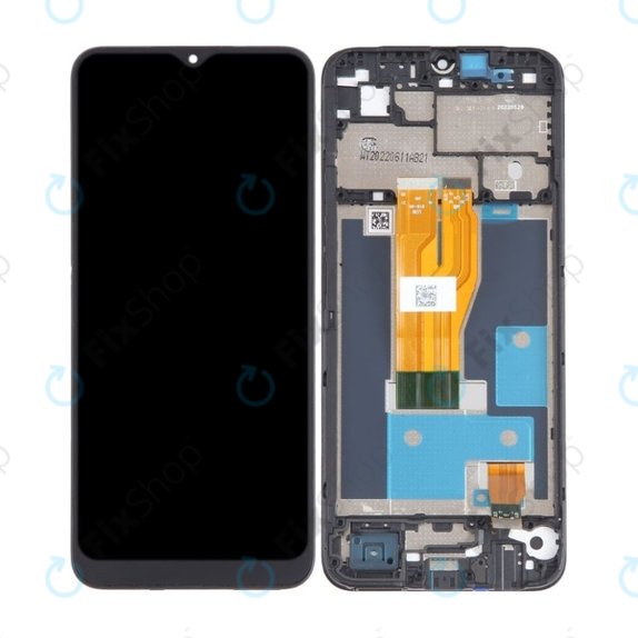 Συγκρότημα οθόνης για Realme C30, RMX3581, Lake Blue, Aftermarket
