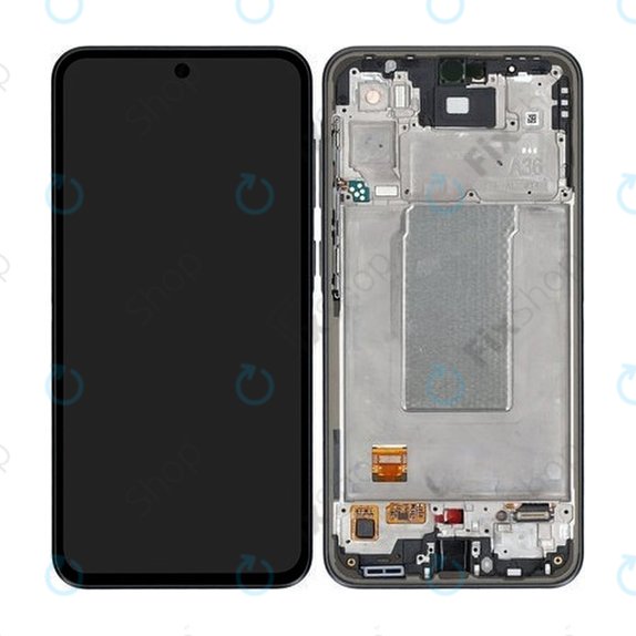 LCD Display Assembly για Samsung A36 A366E | GH82-36841A | Awesome Black | Genuine Service Pack