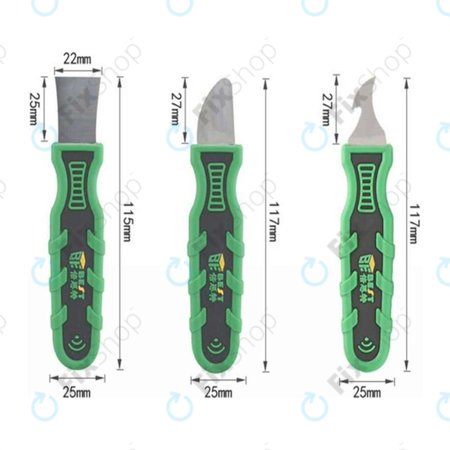 Μεταλλικός Λοστός Εργαλείο Ανοίγματος 3in1 για Best