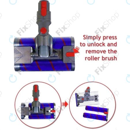 Κεφαλή Διπλού Κυλίνδρου για Dyson V-series | Outsize
