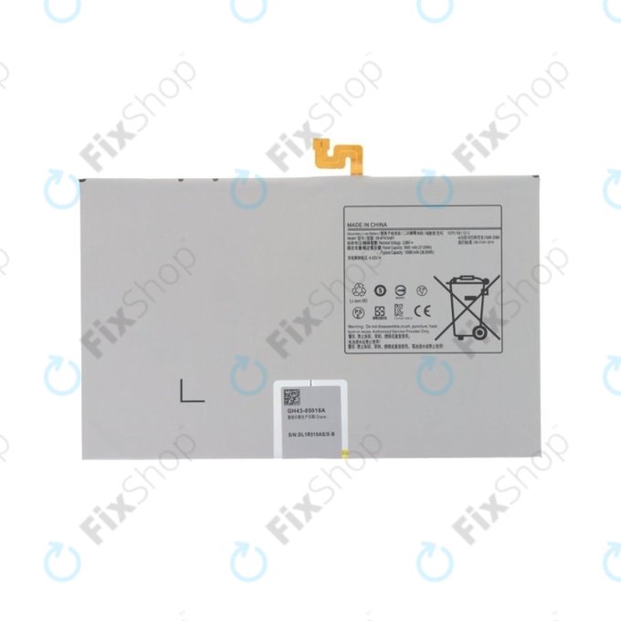 Μπαταρία για Galaxy Tab S7 Plus, T970N, T976B, EB-BT975ABY, 10090mAh