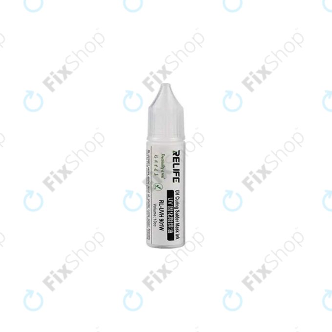 UV Curable Solder Mask Relife RL-901W - 10ml | Λευκό | White