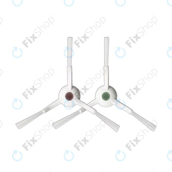 Σετ ανταλλακτικών για Ecovacs T20, T20 Max, T20 Pro (1x Κύρια βούρτσα, 2x Φίλτρο, 2x Πλαϊνή Βούρτσα – λευκή)