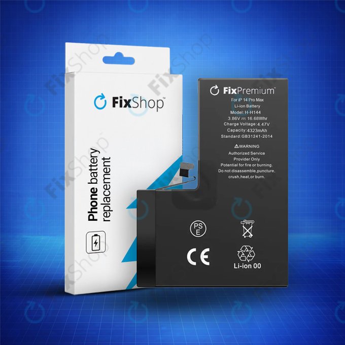 Μπαταρία για iPhone 14 Pro Max, A2830, 4323mAh, FixPremium