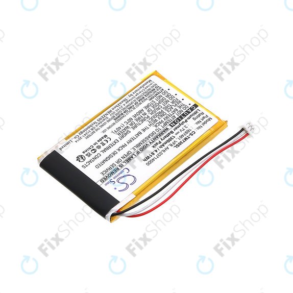 Μπαταρία για TomTom Go 530 Live, 630T, 720, 730T, 930T, 1697461, Li-Polymer, 3.7V, 1300mAh, HQ