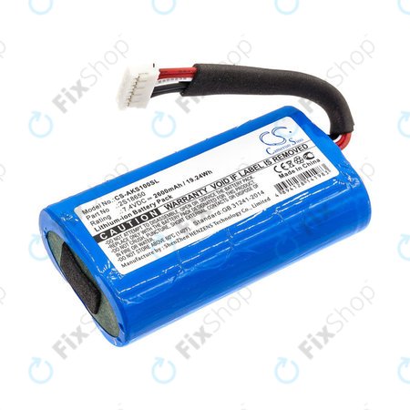 Μπαταρία για Anker Soundcore Boost, 2600mAh, Li-Ion, 7.4V, 2S18650, HQ
