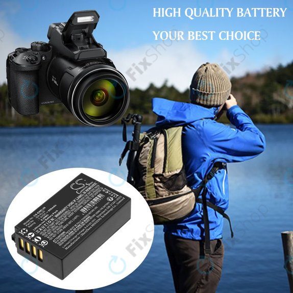Μπαταρία για Nikon Coolpix A, 850mAh, Li-Ion, 7.4V, EN-EL20, HQ