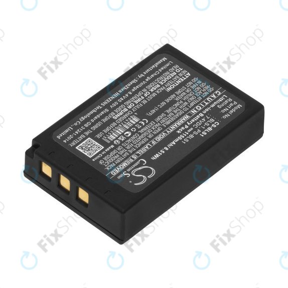 Μπαταρία για Olympus E-400, 1150mAh, Li-Ion, 7.4V, PS-BLS1, HQ