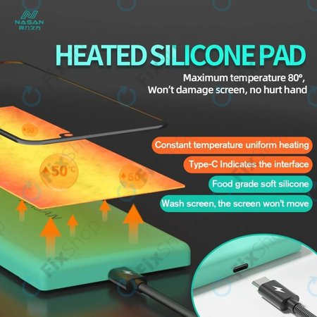 Συμπαγές Θερμαντικό Μαξιλάρι για Αποσυναρμολόγηση Οθόνης LCD | Nasan