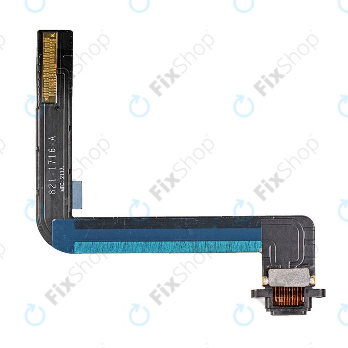 Επαφές Φόρτισης + Καλώδιο Flex για iPad (6th Gen 2018) | Μαύρο | Black