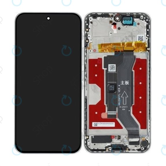 LCD Display Assembly για Honor 400 | 0235APNS | Meteor Silver | Genuine Service Pack