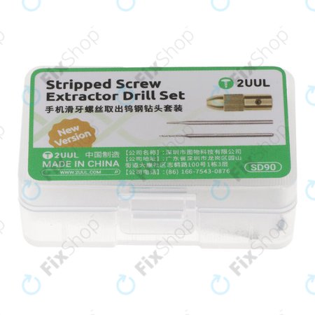 Σετ τρυπανιών για την αφαίρεση κατεστραμμένων βιδών, 2UUL SD90
