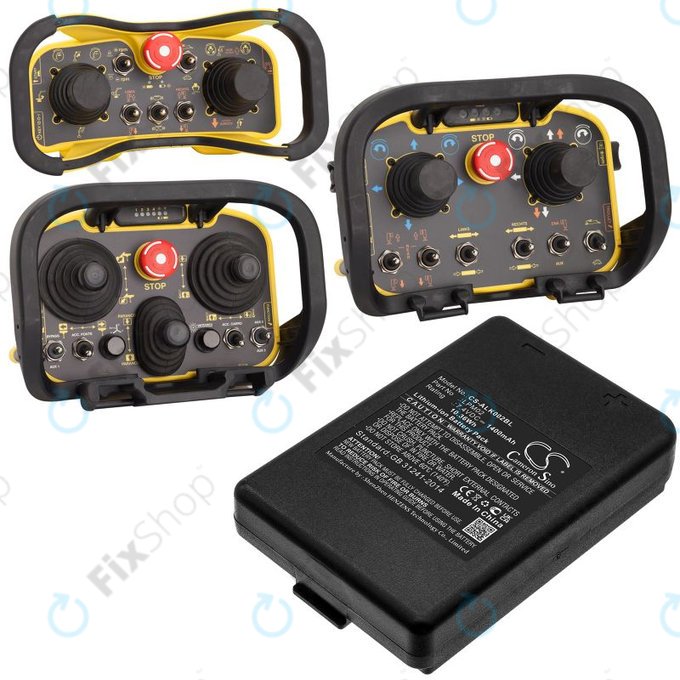 Μπαταρία για Autec Funkfernsteuerung Air, Modular AJM, 1400mAh, Li-Ion, 7.4V, LPM02, HQ