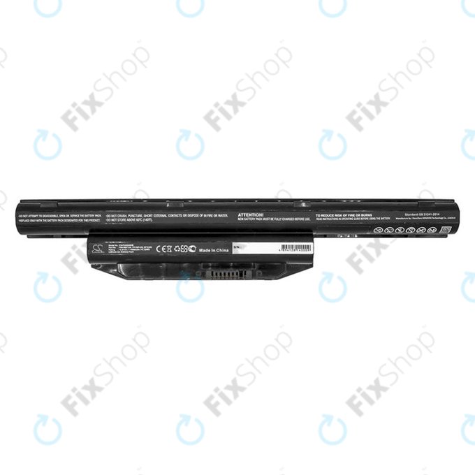 Μπαταρία για Fujitsu Lifebook A544, A733, A743, E753, S904, 4400mAh, Li-Ion, 10.8V, BPS229, HQ
